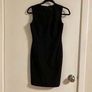 Ann Taylor Sz 00P black shift dress
